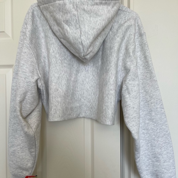 Women’s Champion Oversized Cropped Hoodie - Picture 3 of 4